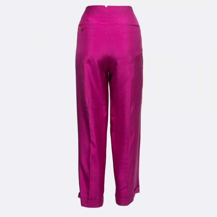 Buy Purple Trousers & Pants for Women by Fabindia Online | Ajio.com