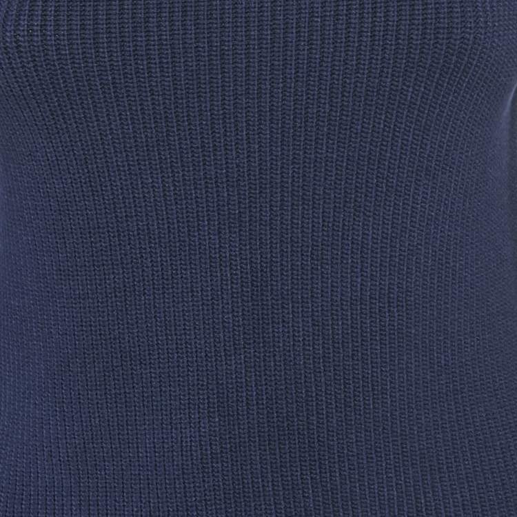 مملوكة مسبقًا Ralph Lauren Purple Label Navy Blue Silk Knit Jumper M