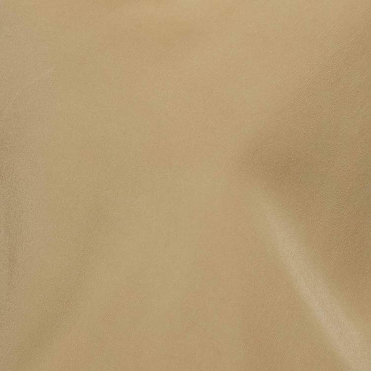 Pre Owned Ralph Lauren Purple Label Sage Green Silk Spaghetti Strap Top M