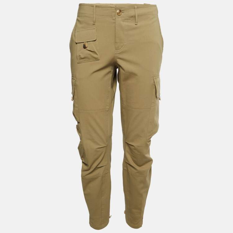 Ralph Lauren Purple Label/グルカパンツ/カーキ Ralph Lauren Purple Label Green Cotton Blend Cargo Pant M