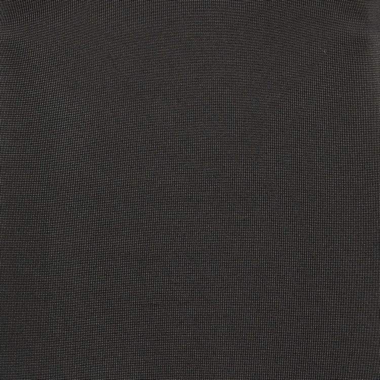 Pre Owned Ralph Lauren Black Knit Sleeveless Mini Dress L