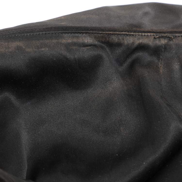 Pre Owned Ralph Lauren Black Silk Top S