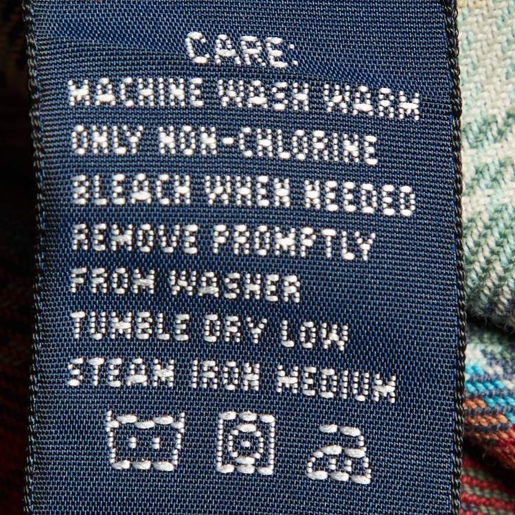 Pre Owned Ralph Lauren Multicolor Plaid Check Cotton Skinny Fit Shirt S