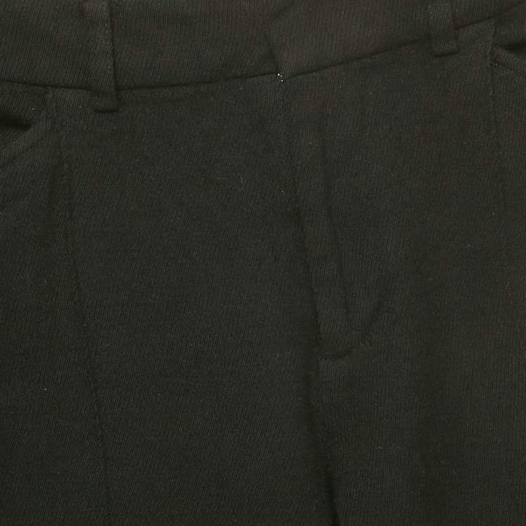 Pre Owned Ralph Lauren Black Wool Trousers S 