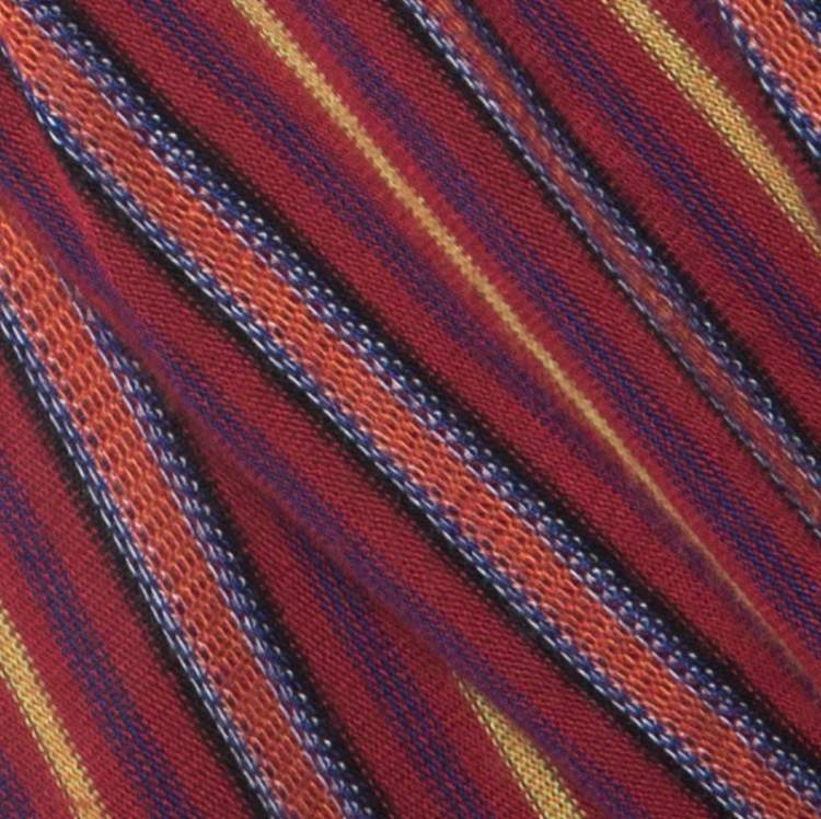Pre Owned Ralph Lauren Multicolor Striped Knit Noodle Strap Top L
