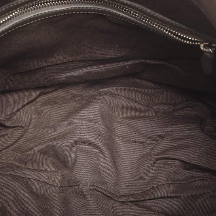Pre Owned Ralph Lauren Green Leather Hobo