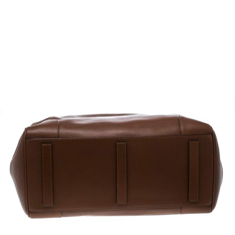 Pre Owned Ralph Lauren Brown Leather Ricky Tote