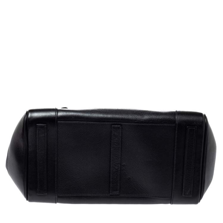 Pre Owned Ralph Lauren Black Soft Leather Ricky 33 Tote