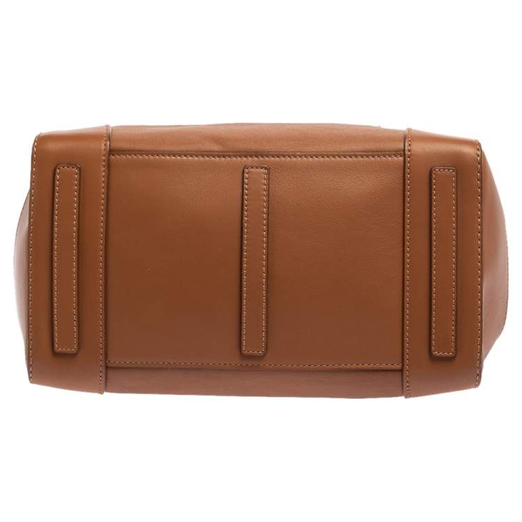 Pre Owned Ralph Lauren Brown Soft Leather Ricky 33 Tote