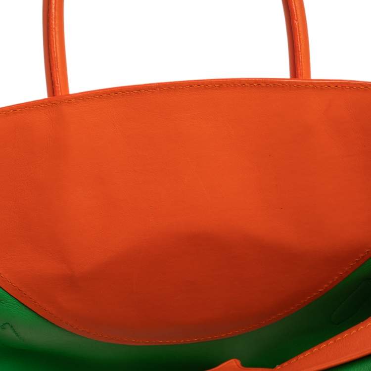 Pre Owned Ralph Lauren Brown Soft Leather Ricky 33 Tote