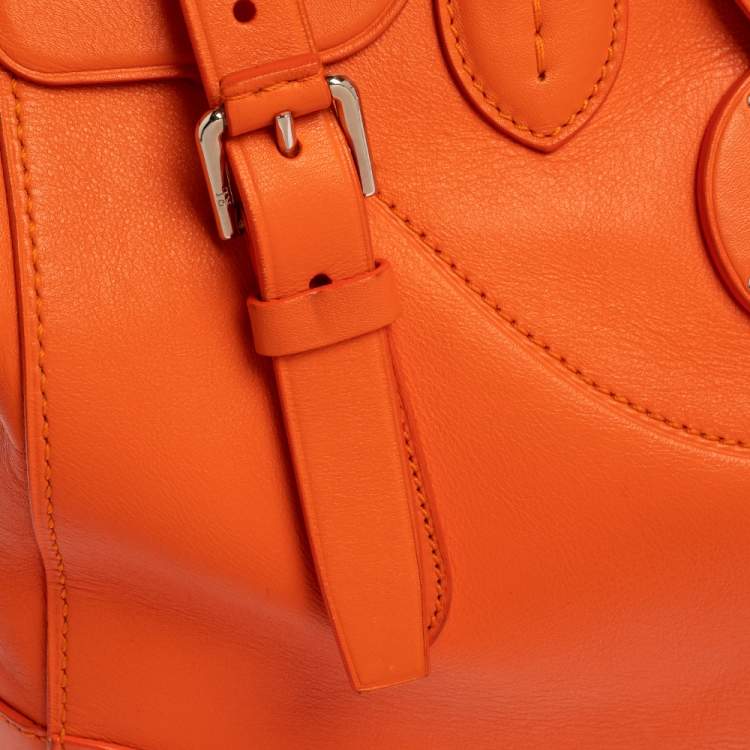 Pre Owned Ralph Lauren Brown Soft Leather Ricky 33 Tote
