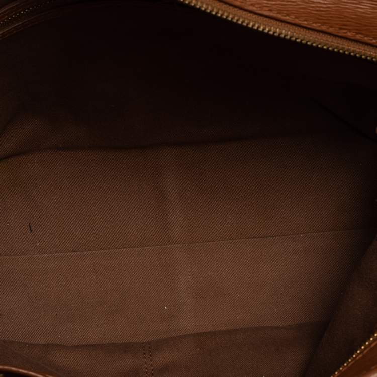 Pre Owned Ralph Lauren Brown Leather Tote
