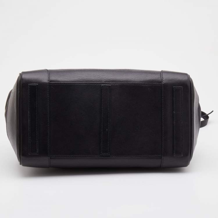 Pre Owned Ralph Lauren Black Leather Western Ricky Satchel