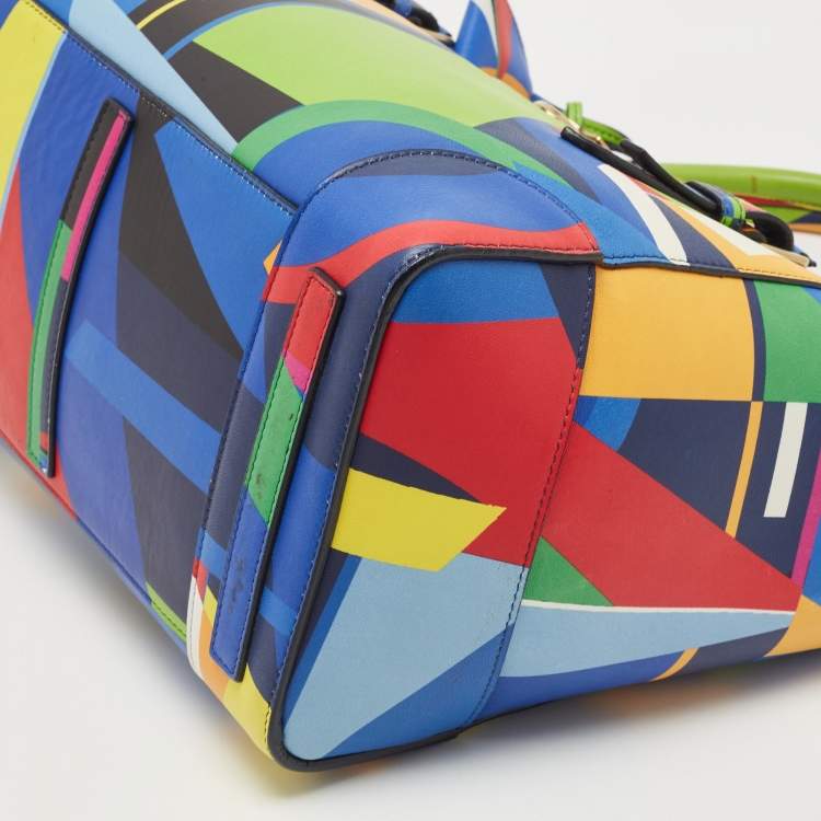Pre Owned Ralph Lauren Multicolor Soft Leather Ricky Tote