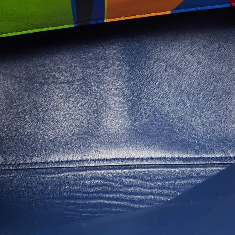 Pre Owned Ralph Lauren Multicolor Soft Leather Ricky Tote