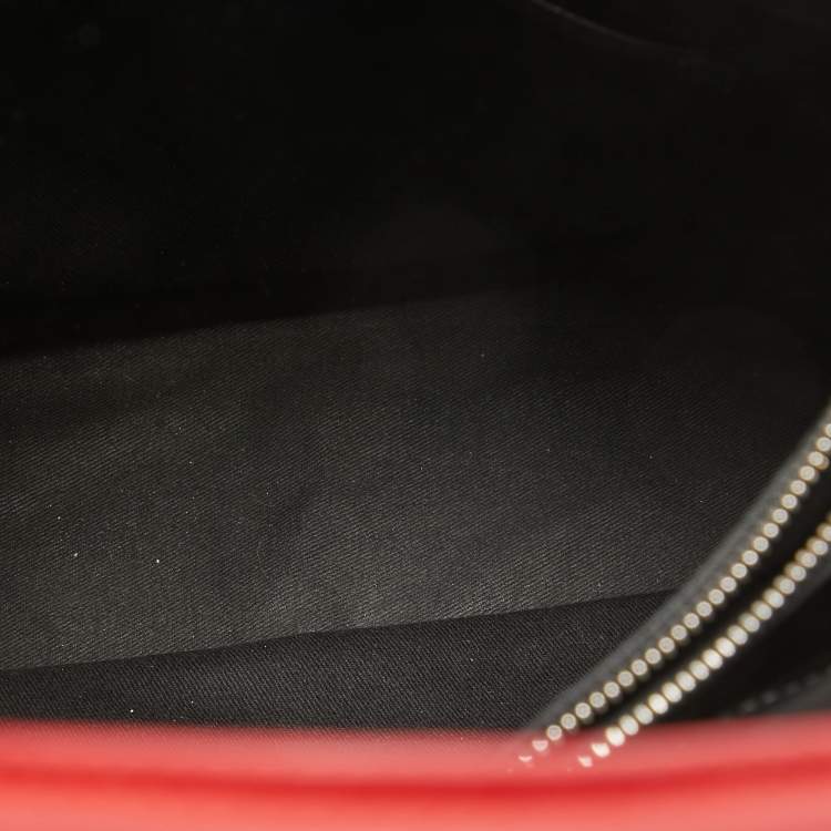 Pre Owned Ralph Lauren Red Leather Tote