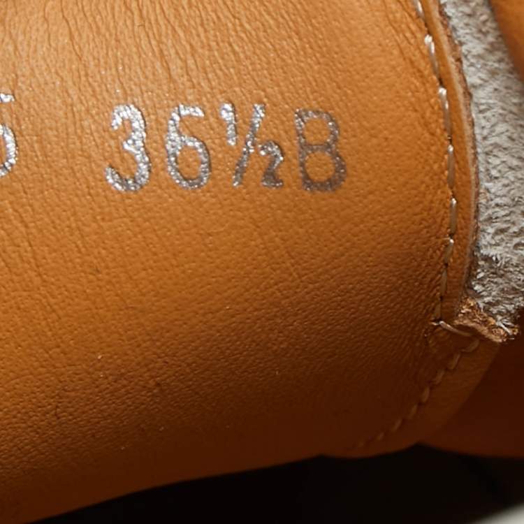 Pre Owned Ralph Lauren White Leather Lace Up Sneakers Size 36.5