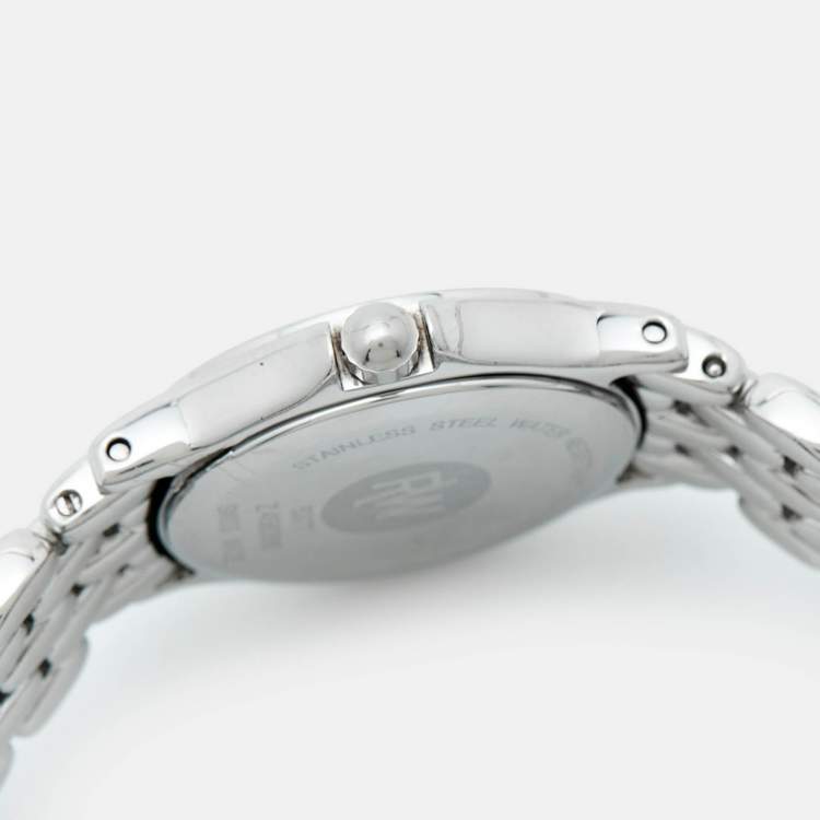 مملوكة مسبقًا Raymond Weil Classic 5377-ST-05308 White Dial Stainless Steel Women's Wristwatch 23.50 mm
