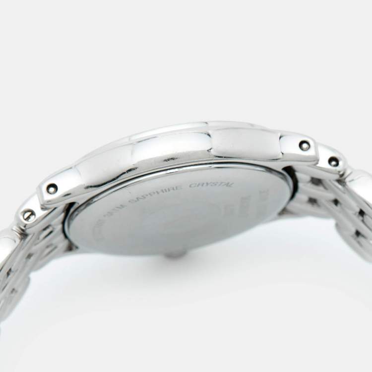 مملوكة مسبقًا Raymond Weil Classic 5377-ST-05308 White Dial Stainless Steel Women's Wristwatch 23.50 mm