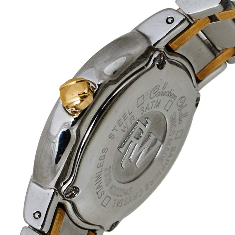 Pre Owned Raymond Weil White Stainless Steel Diamonds Othello 2320-STG-00985 Women's Wristwatch 25MM