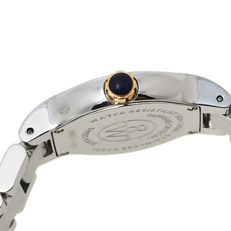 Pre Owned Raymond Weil MOP Two-Tone Stainless Steel Diamonds Noemia 5927-SPS-00995 Women's Wristwatch 27 mm