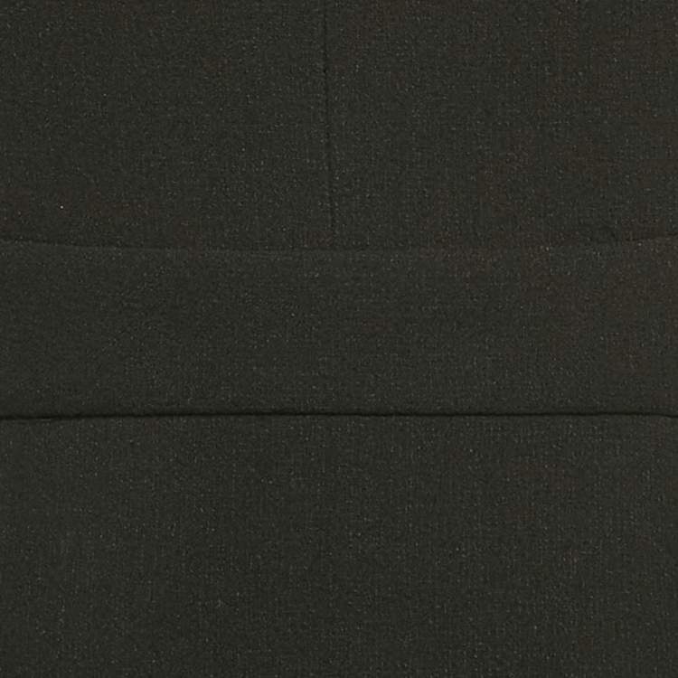 Pre Owned Rebecca Vallance Black Crepe Cut-Out Iman Midi Dress S