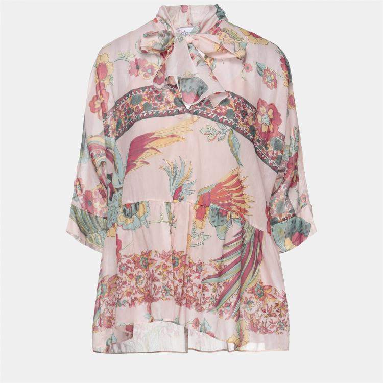 Pre Owned Redvalentino Cotton Tops 40