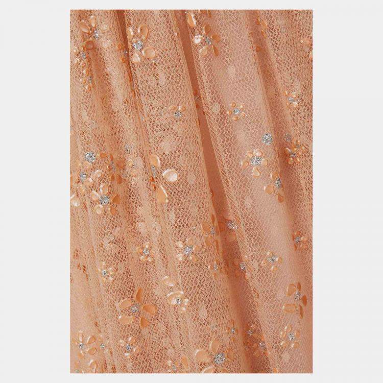 Pre Owned Redvalentino Polyamid Knee Length Dress 44