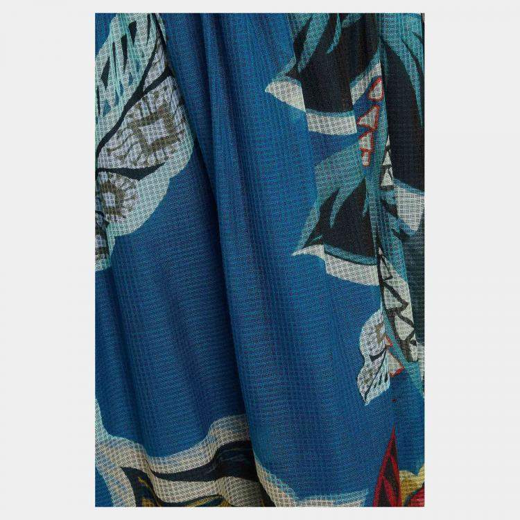 Pre Owned Redvalentino Cotton Midi Dress 42