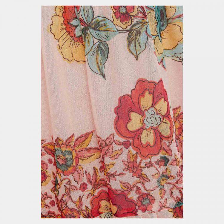 Pre Owned Redvalentino Cotton Midi Dress 38