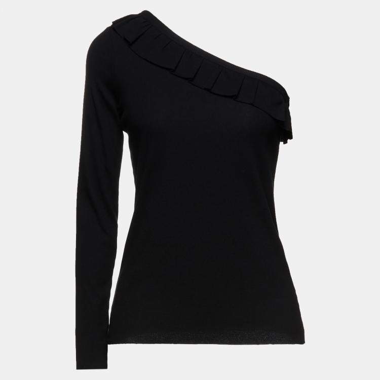 مملوكة مسبقًا Redvalentino Cotton One Shoulder Top M