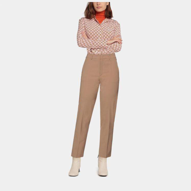Pre Owned Red valentino Viscose Pants 42
