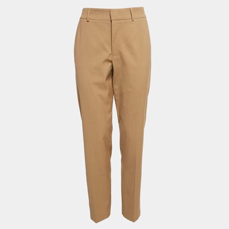 Pre Owned RED Valentino Brown Wool Blend Trousers M
