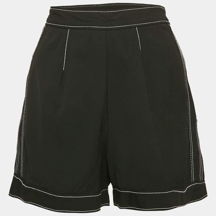 Pre Owned RED Valentino Black Wool Blend Short M