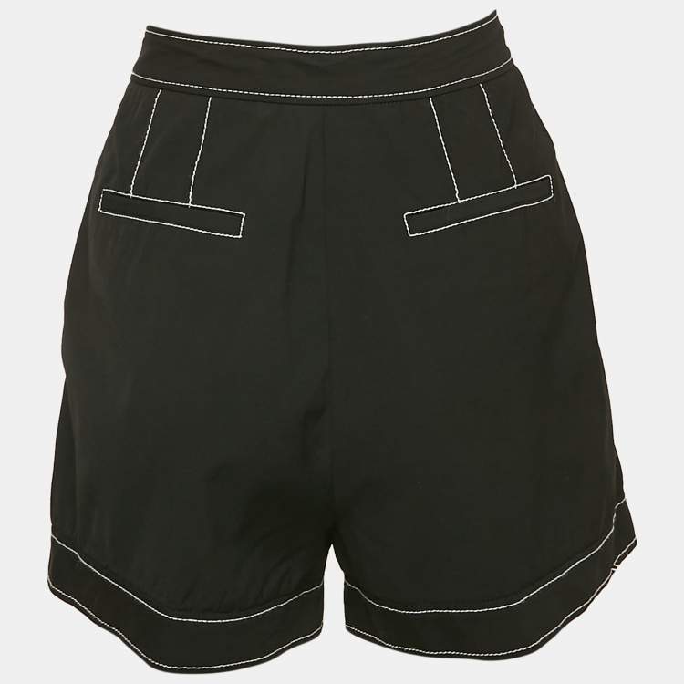 Pre Owned RED Valentino Black Wool Blend Short M