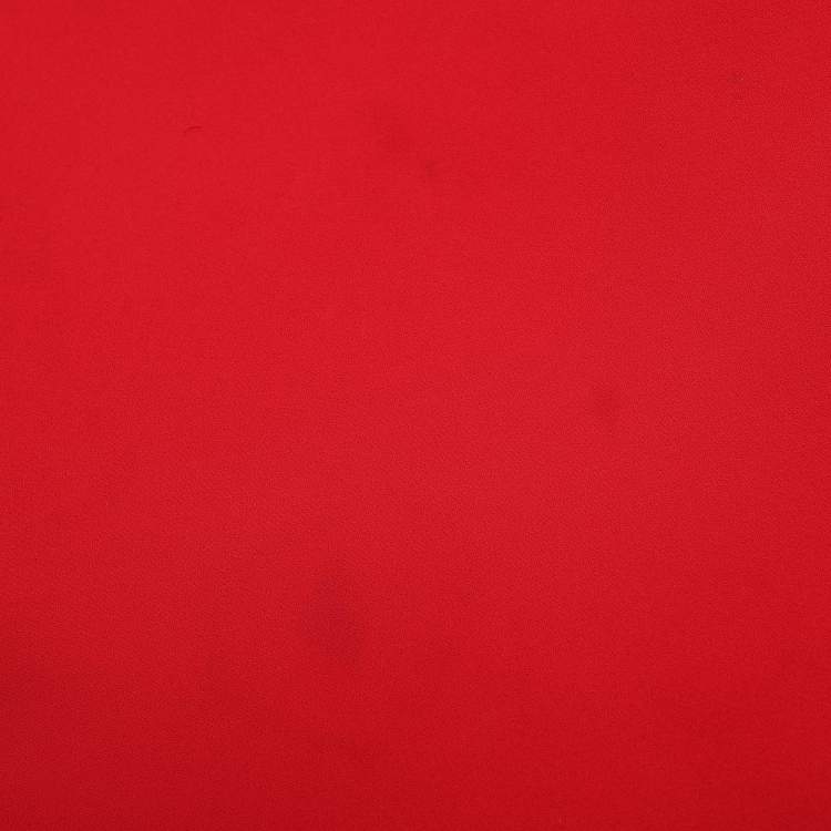 Pre Owned RED Valentino Red Crepe Bow Sleeveless Dress M