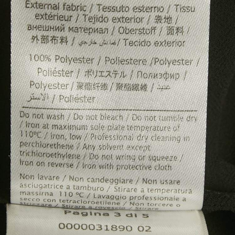 Pre Owned RED Valentino Black Tulle & Lace Mini Dress XS