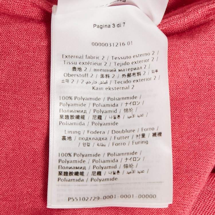 Pre Owned RED Valentino Pink Knit Crewneck Sweater M