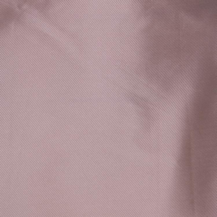 Pre Owned RED Valentino Blush Pink Scalloped Faille Skirt M