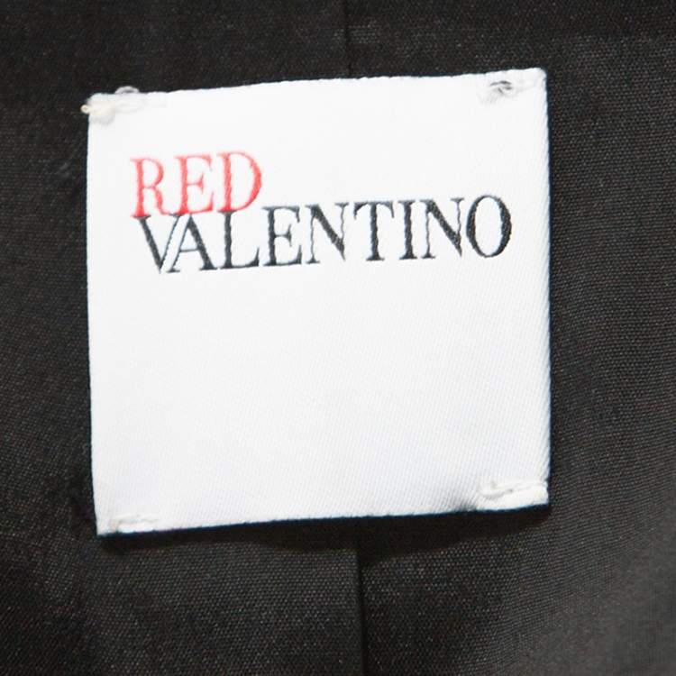 Pre Owned Red Valentino Pale Pink Leopard Print Lightweight Jacket XL 