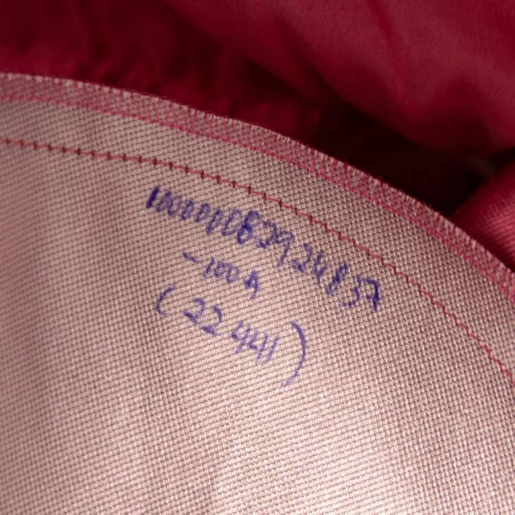 Pre Owned Red Valentino Pink Silk Lace Tie Detail Short Dress M