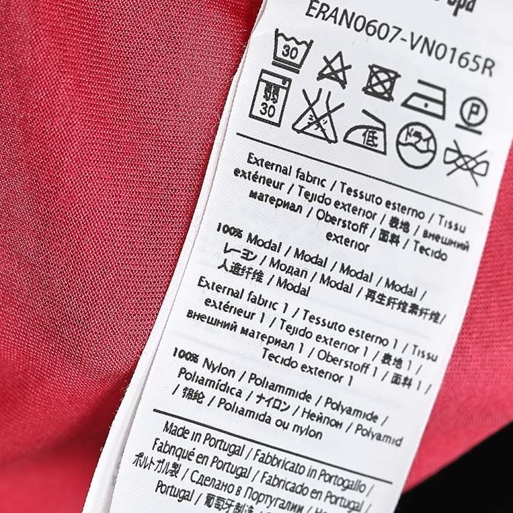 Pre Owned RED Valentino Pink Modal Knit Bow Detail T-shirt L