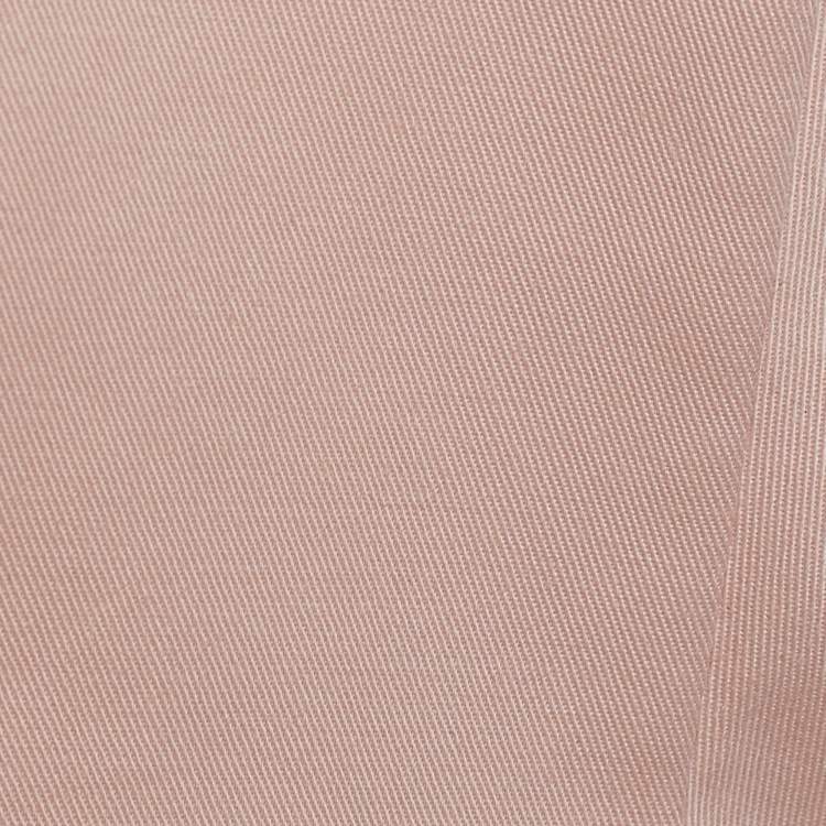 Pre Owned RED Valentino Pink Stretch Cotton Button Front Blazer L
