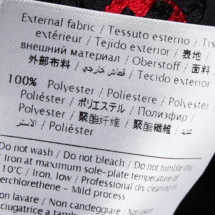 مملوكة مسبقًا RED Valentino Black Floral Printed Chiffon Dress M