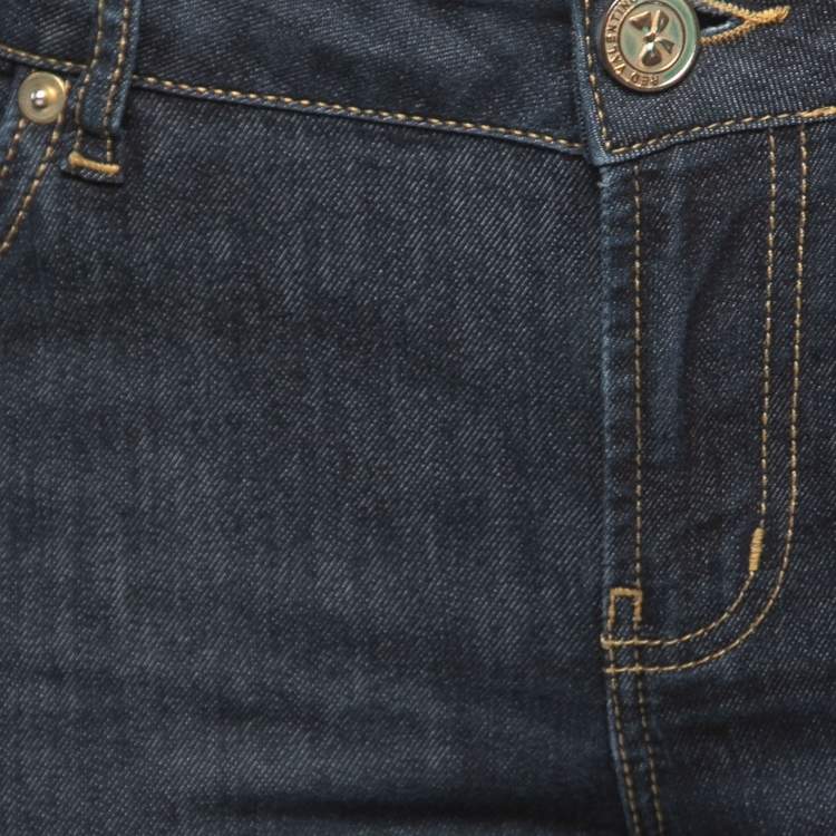 Pre Owned RED Valentino Navy Blue Denim Skinny Jeans M