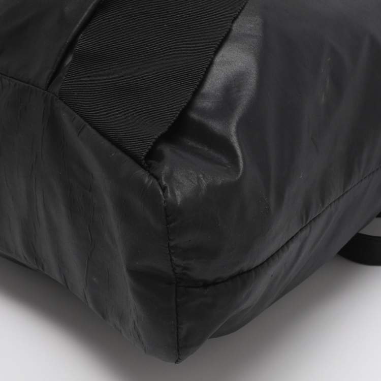 Pre Owned RED Valentino Bow Black Nylon Tote