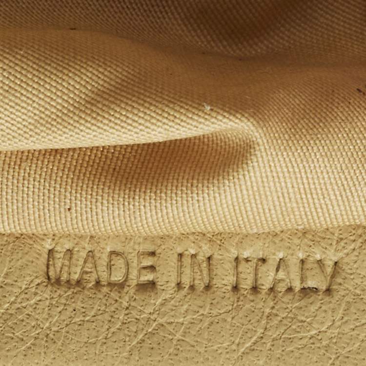 مملوكة مسبقًا RED Valentino Small Gold/Cream Sequins Drawstring Backpack