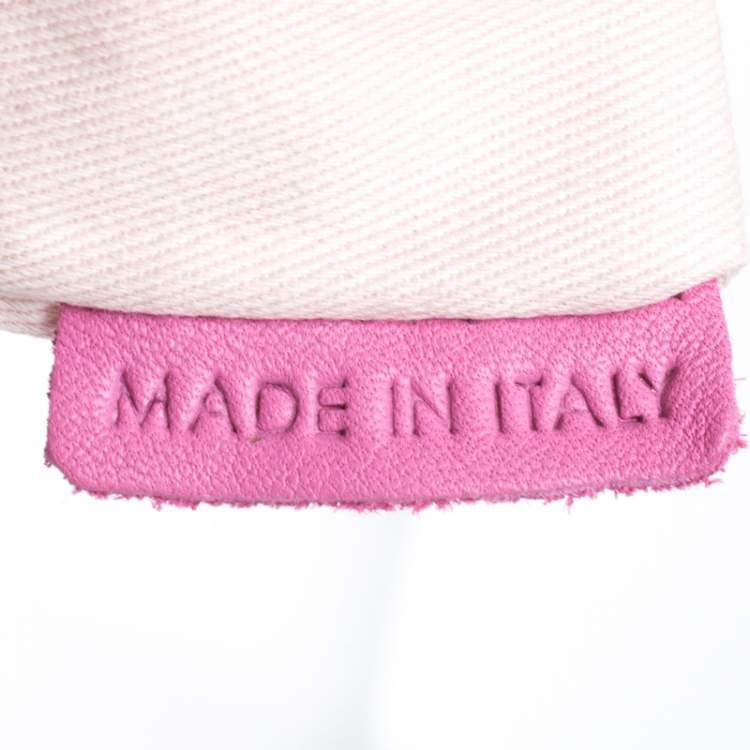 Pre Owned RED Valentino Pink Leather Bow Sacthel