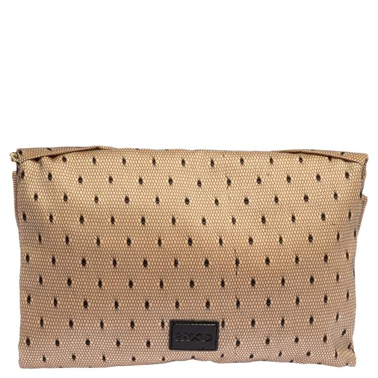 Pre Owned RED Valentino Lace Daisy Bow Chain Clutch