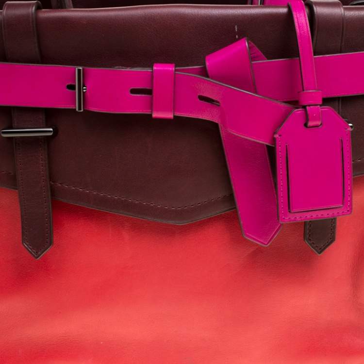 Pre Owned Reed Krakoff Multicolor Leather Boxer Tote
